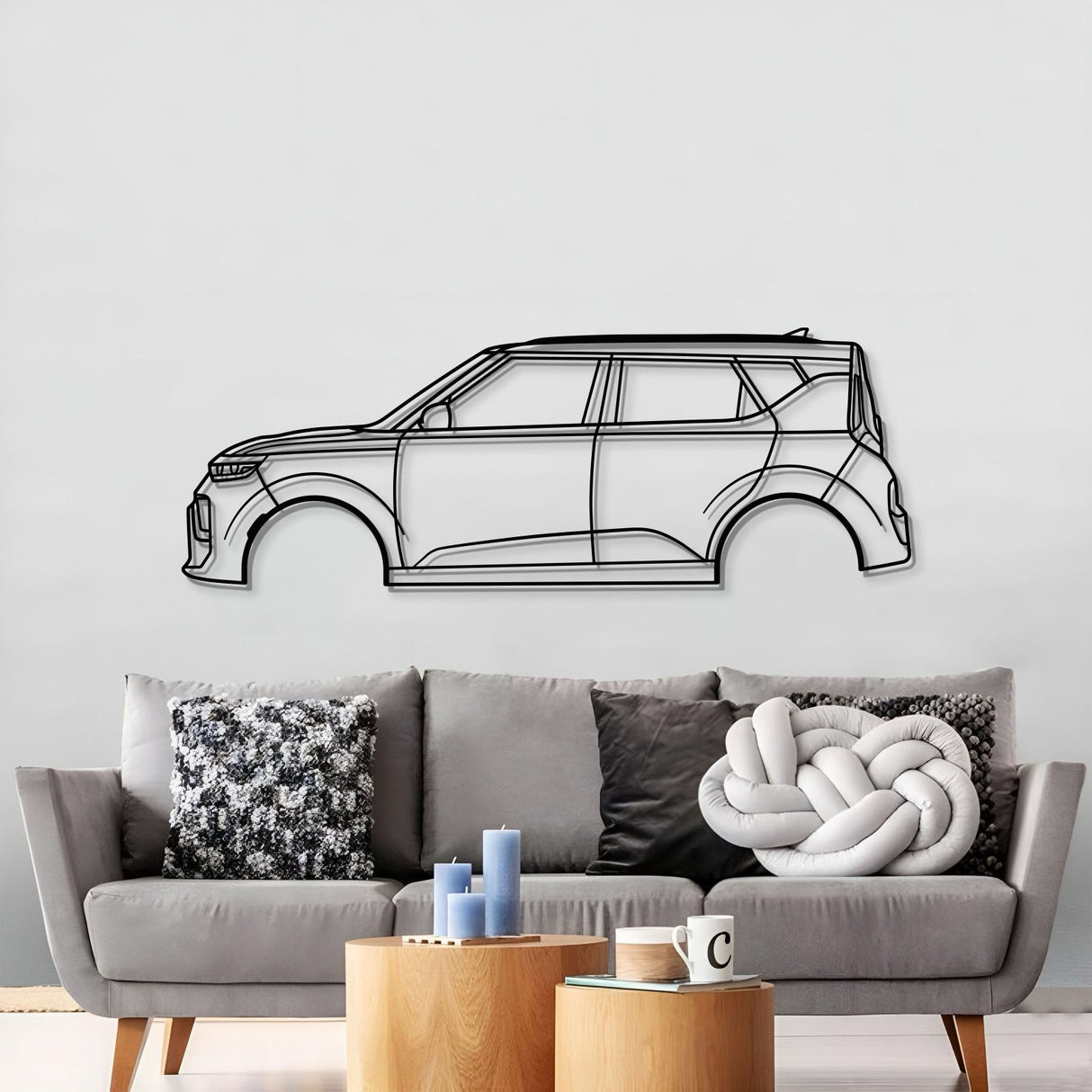 2020 Soul 3rd Gen Metal Car Wall Art - MT0721