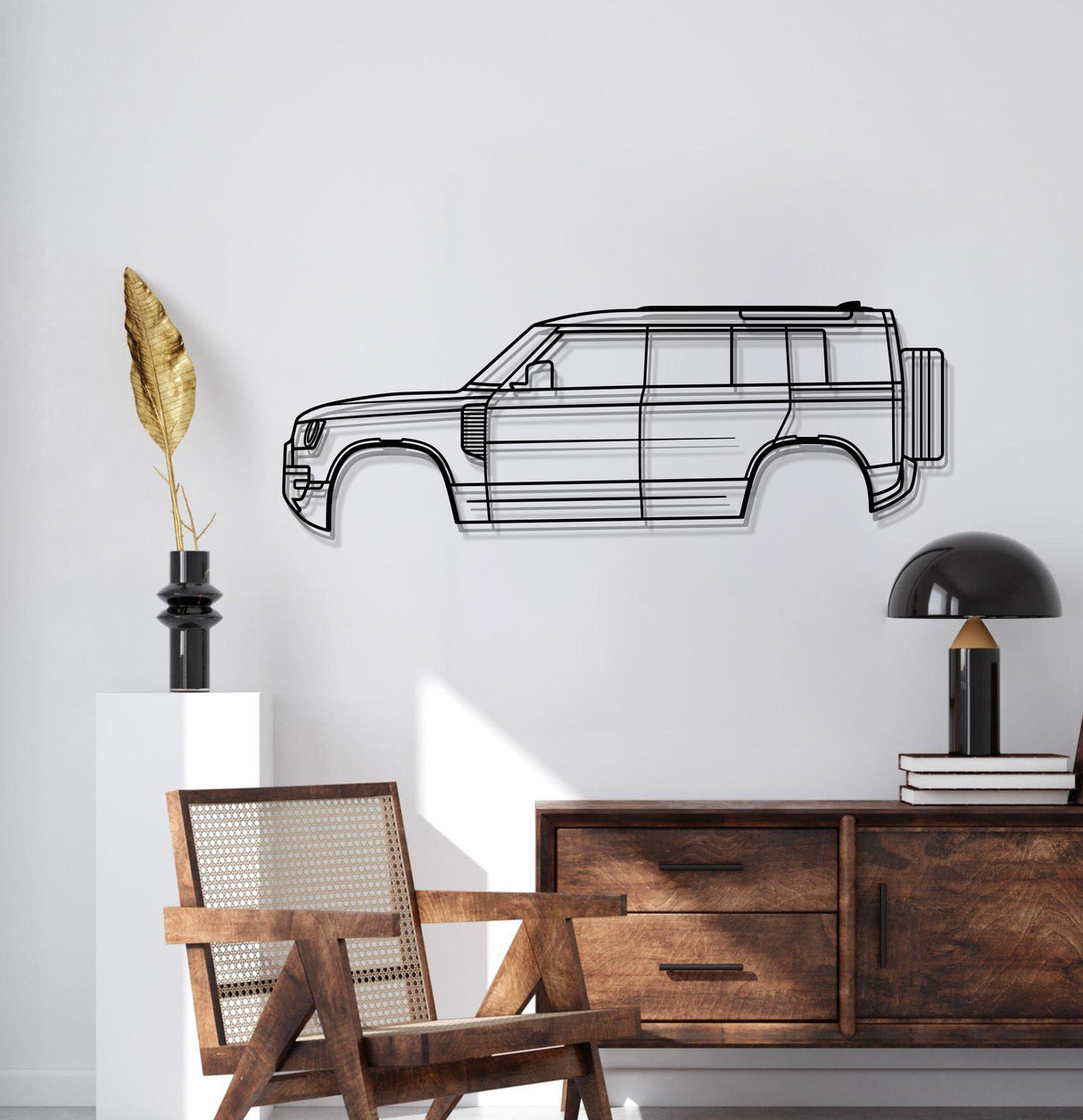 2020 Defender L663 (5st Gen) Metal Car Wall Art - MT0701