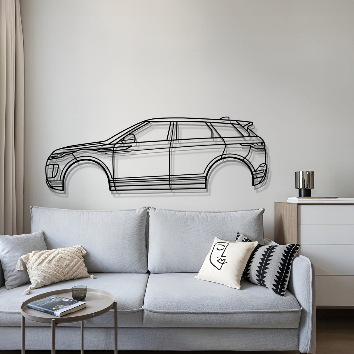 2020 Evoque L551 (2nd Gen) Metal Car Wall Art - MT0704