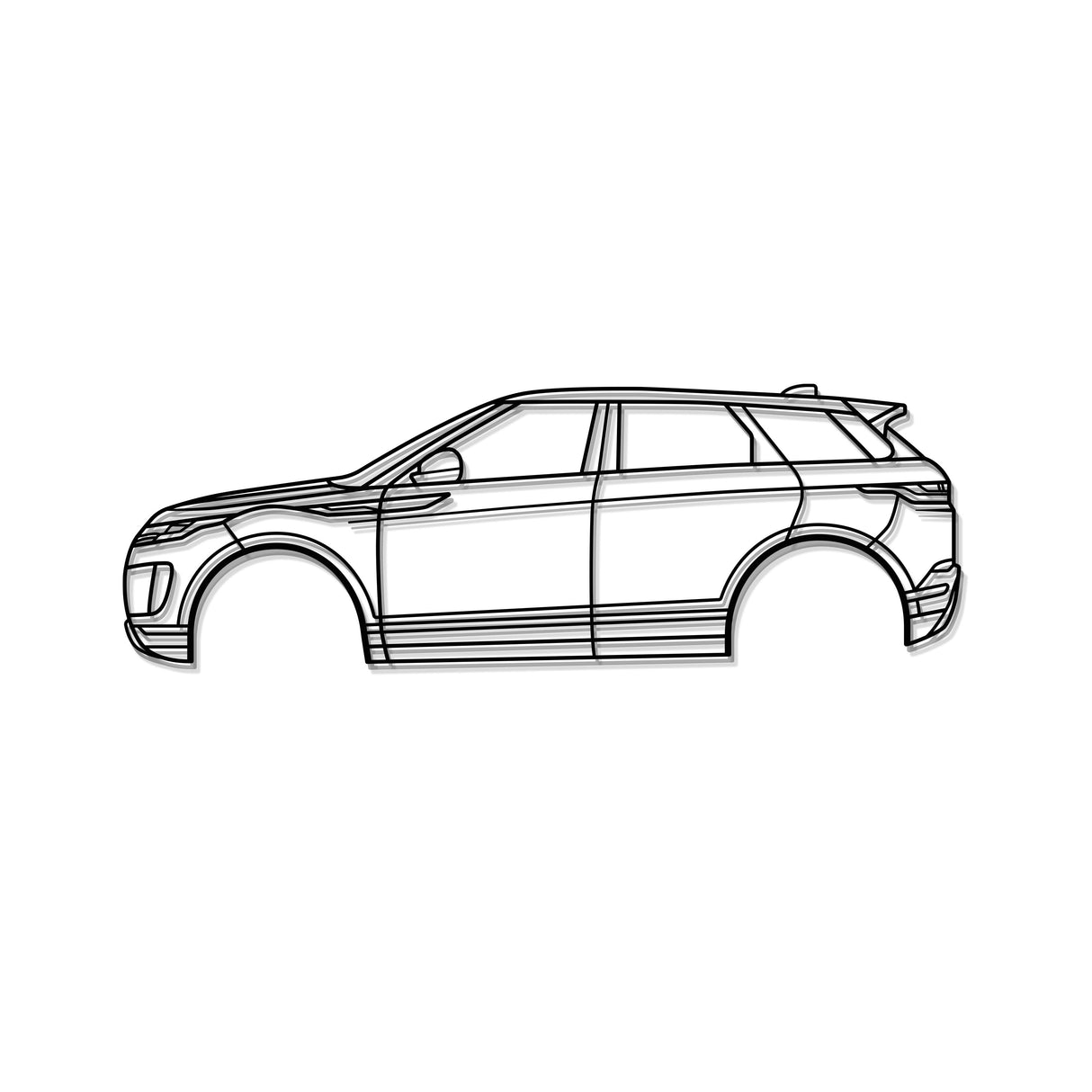 2020 Evoque L551 (2nd Gen) Metal Car Wall Art - MT0704