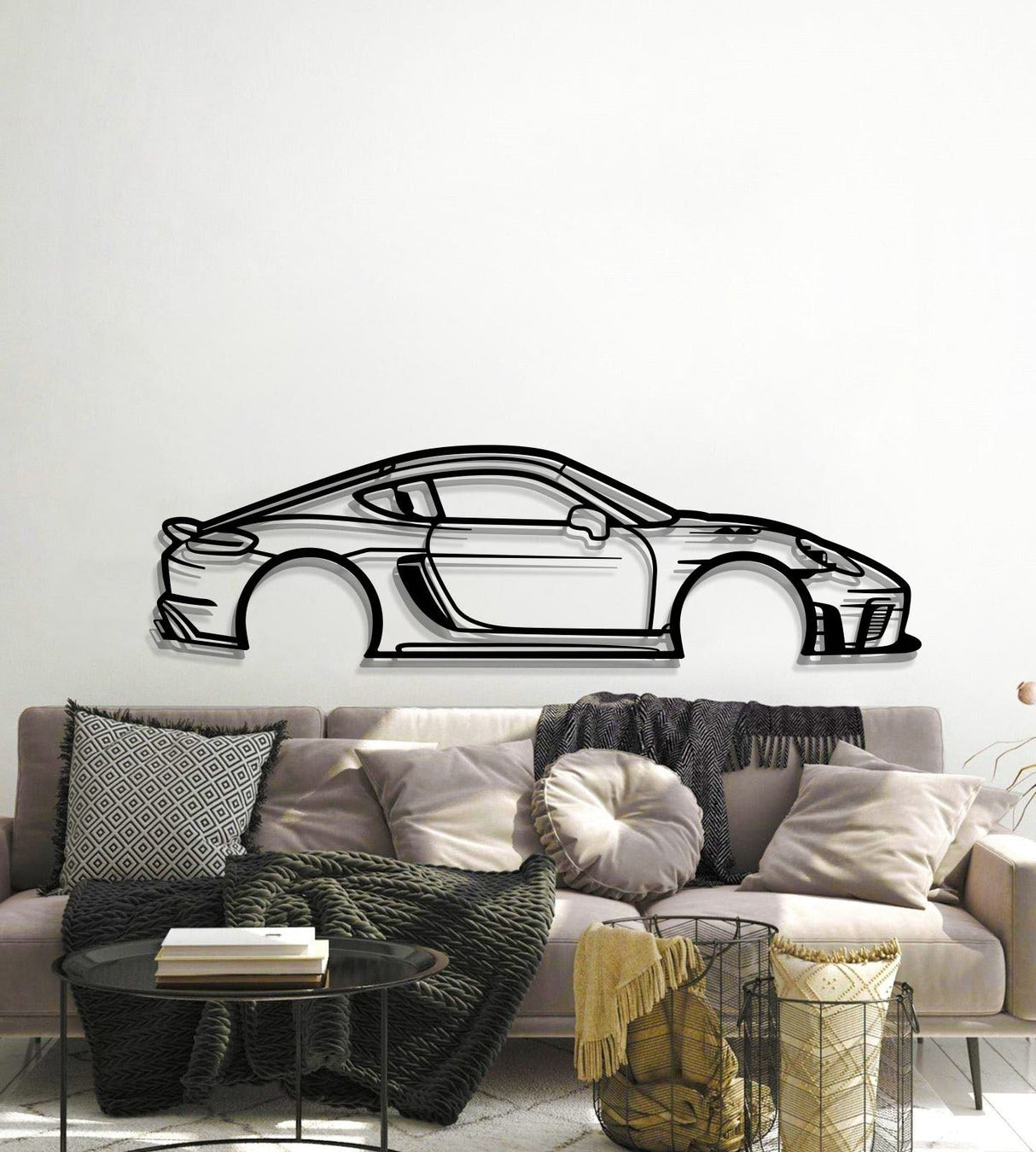 Metal Car Wall Art - MT0695