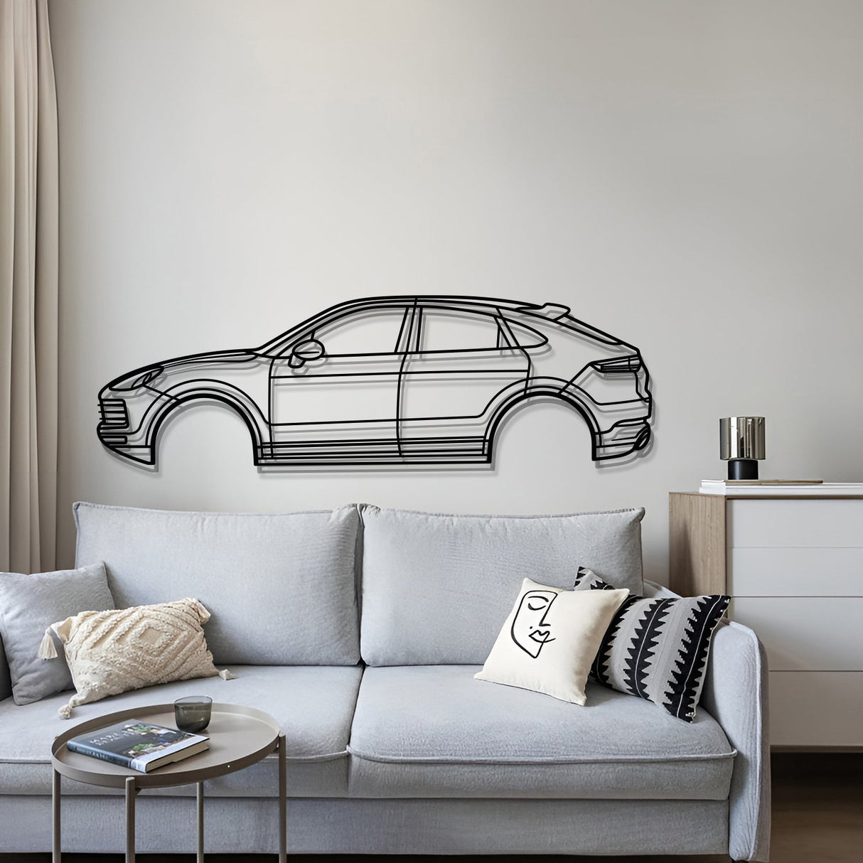 Metal Car Wall Art - MT0694