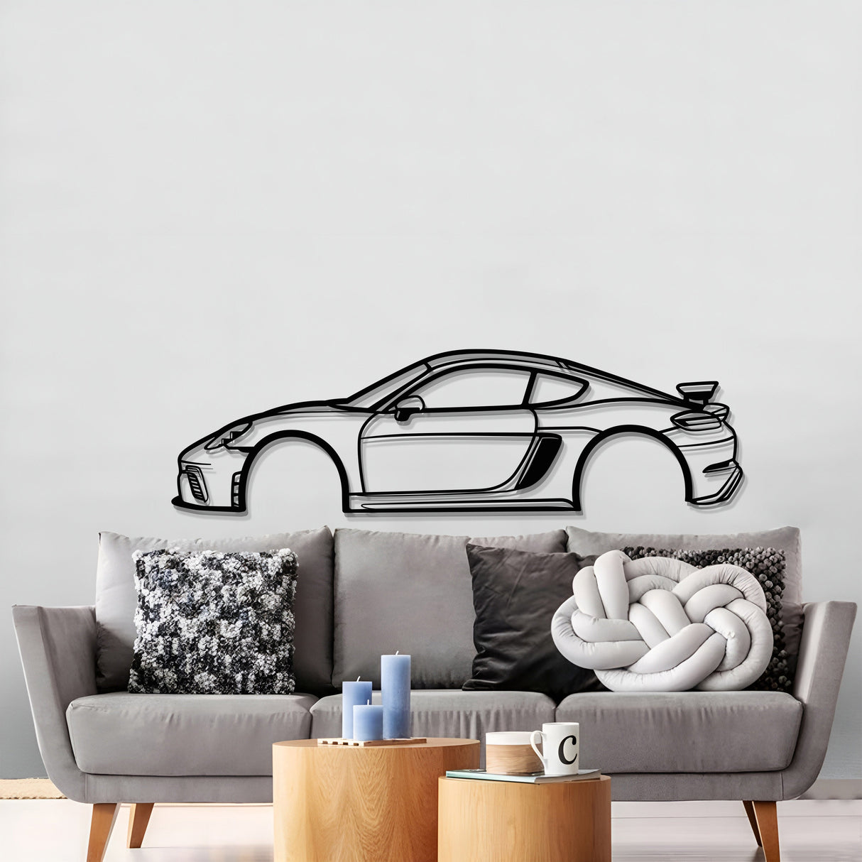 Metal Car Wall Art - MT0696