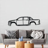 2020 Hilux Metal Car Wall Art - MT0713