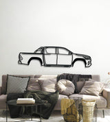 2020 Hilux Metal Car Wall Art - MT0713