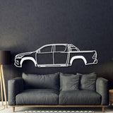 2020 Hilux Metal Car Wall Art - MT0713