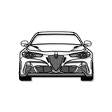 2021 Guilia GTA M Metal Car Wall Art - MT0751