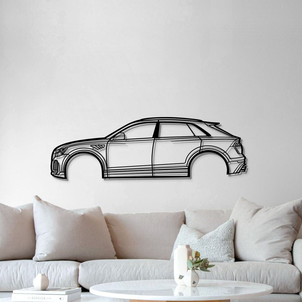 2021 Q8 ABT Metal Car Wall Art - MT0760