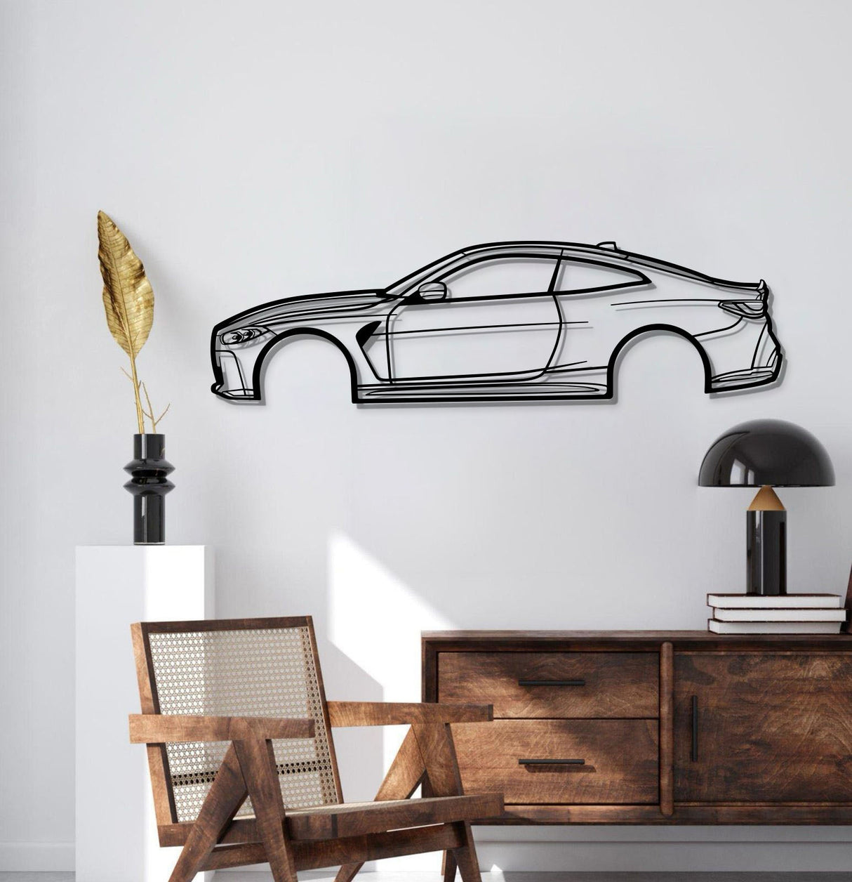 2021 M4 Competition Metal Car Wall Art - MT0755