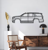 2021 Escalade 5th Gen Metal Car Wall Art - MT0746