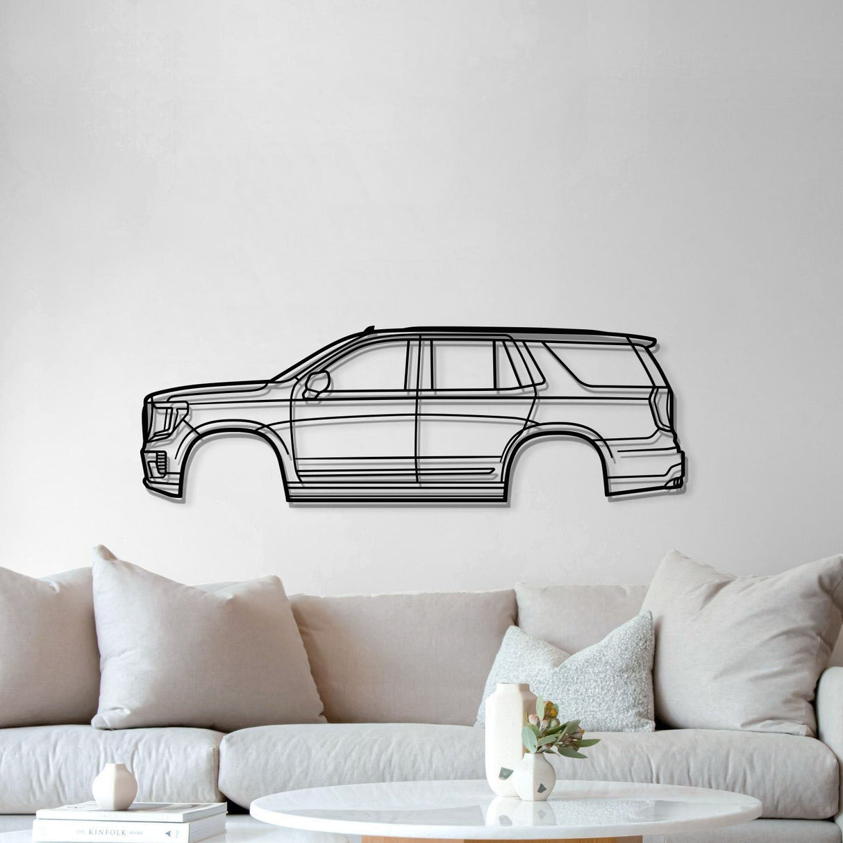 2021 Yukon 5th Gen Metal Car Wall Art - MT0770