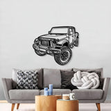 2021 Gladiator Perspective Metal Car Wall Art - MT1279