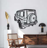 2021 G Class Perspective Metal Car Wall Art - MT1175