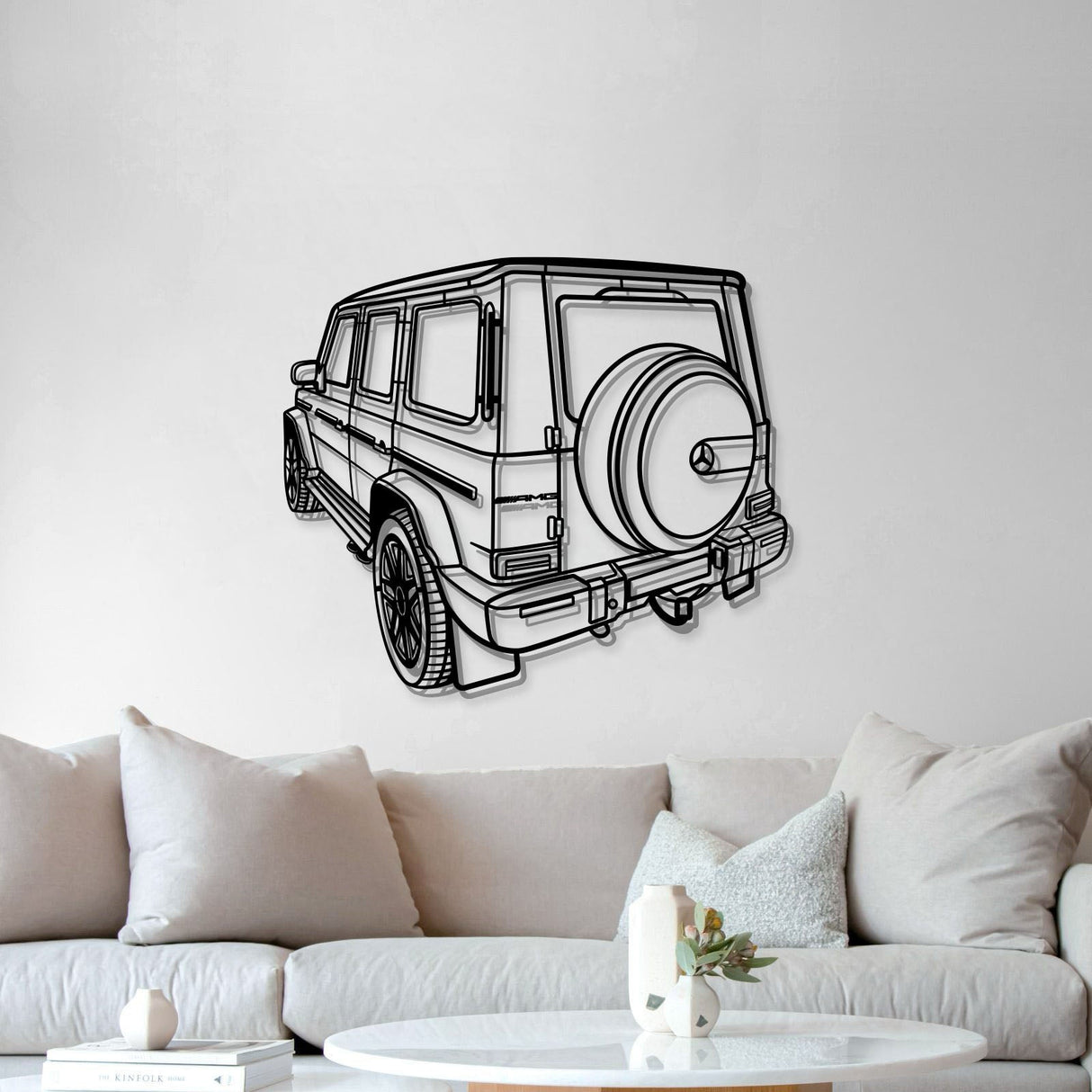 2021 G Class Perspective Metal Car Wall Art - MT1175