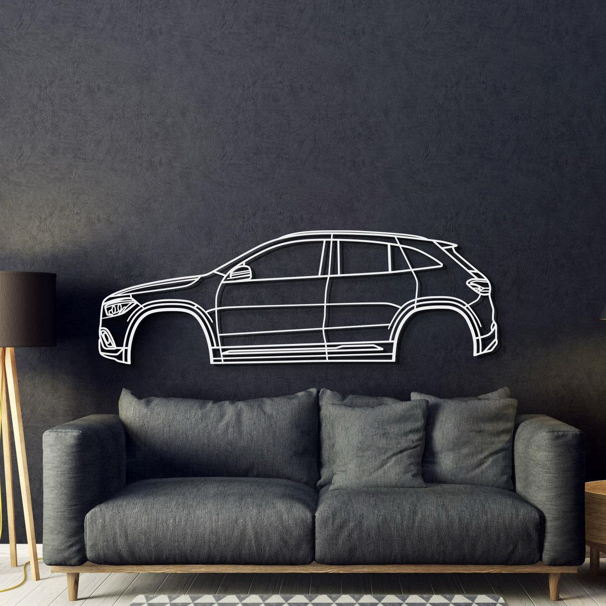 2021 GLA-Class SUV H247 (2nd Gen) Metal Car Wall Art - MT0750