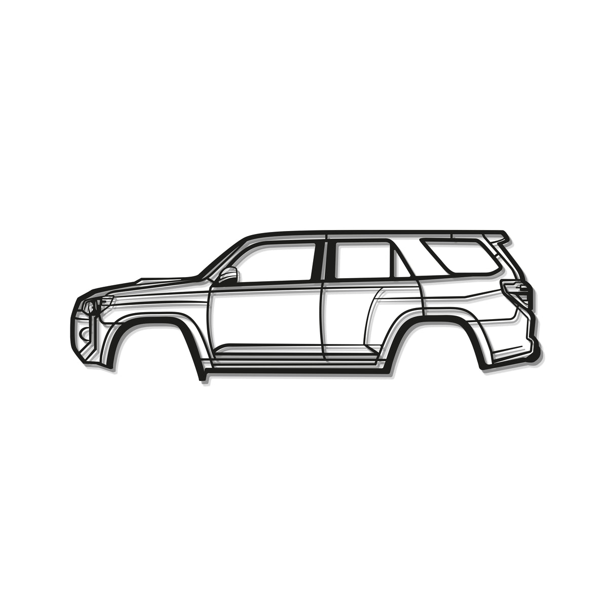 2021 4Runner Premium Metal Car Wall Art - MT0735