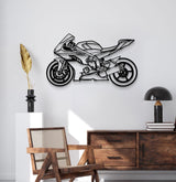 2021 YZF R-6 Metal Motorcycle Wall Art - MT1422