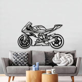 2021 YZF R-6 Metal Motorcycle Wall Art - MT1422