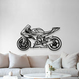 2021 YZF R-6 Metal Motorcycle Wall Art - MT1422