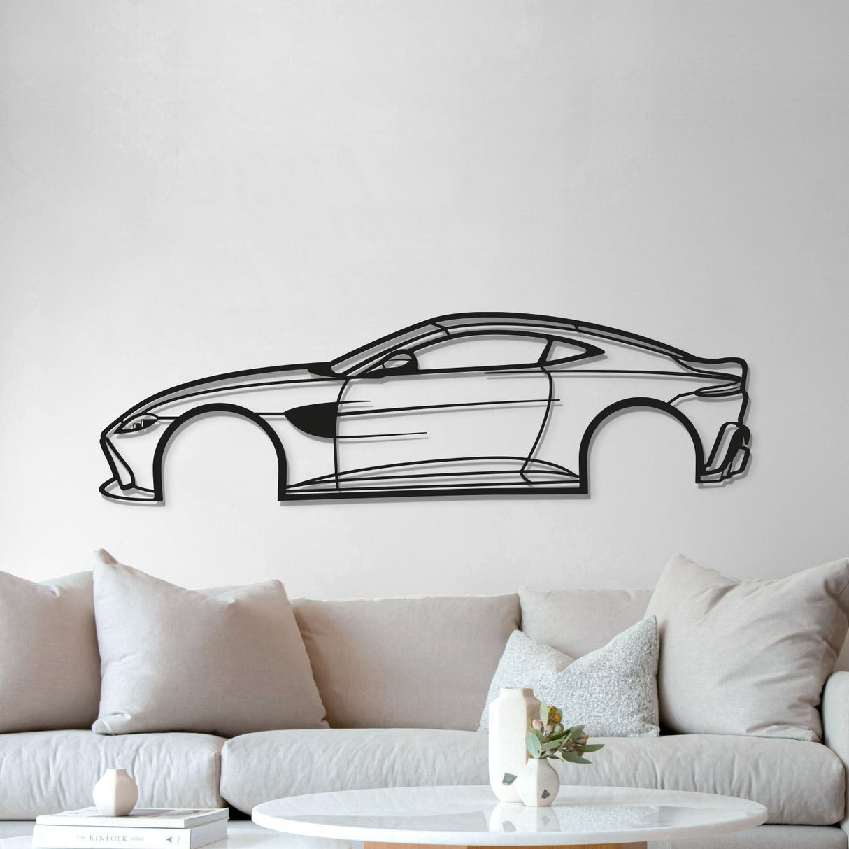 2022 Vantage Metal Car Wall Art - MT0819