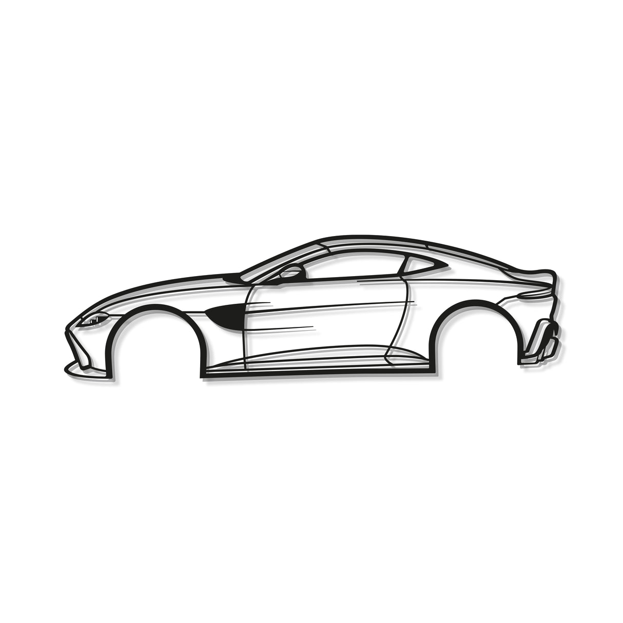 2022 Vantage Metal Car Wall Art - MT0819