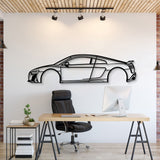 2022 R8 Metal Car Wall Art - MT0809