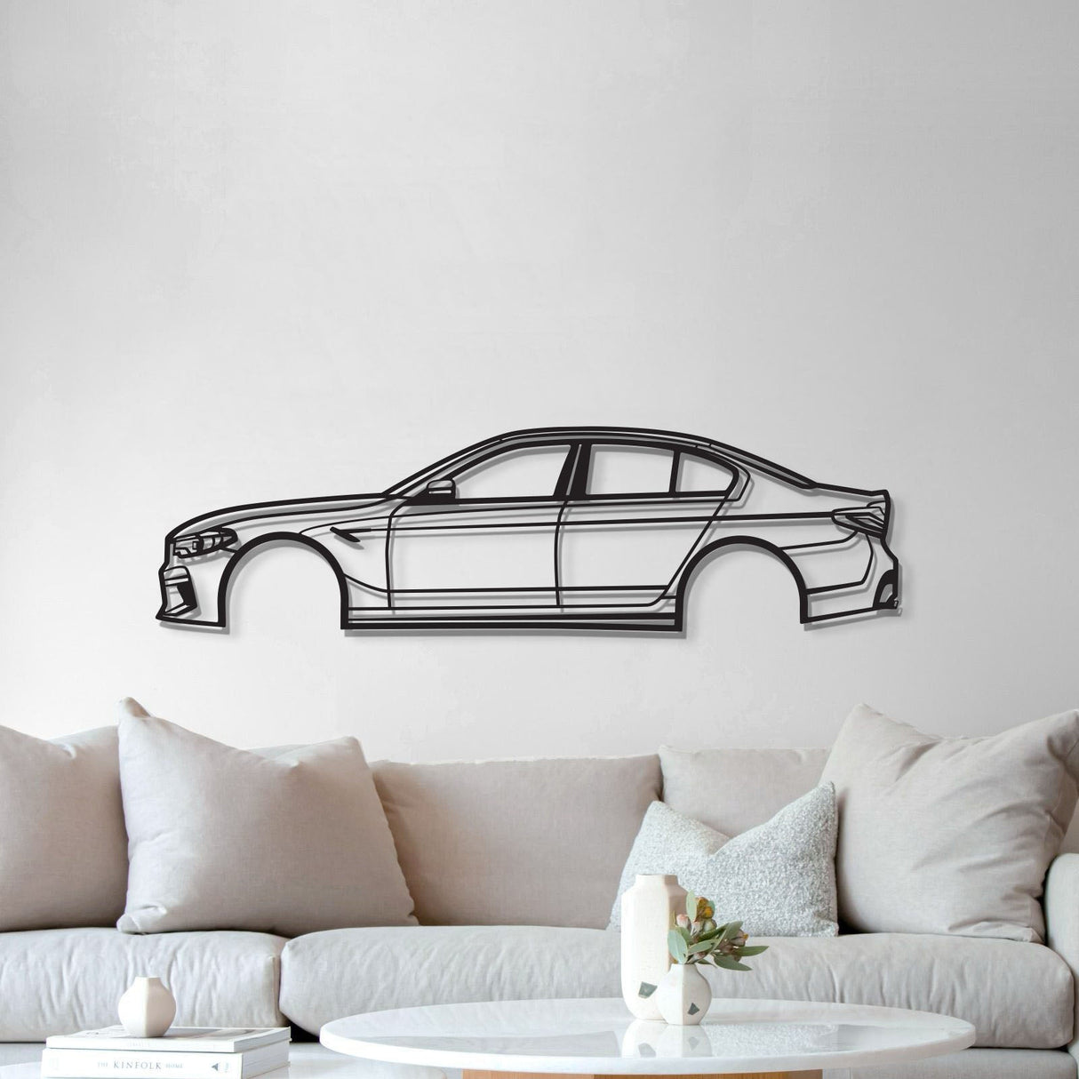 2022 F90 M5 Metal Car Wall Art - MT0783