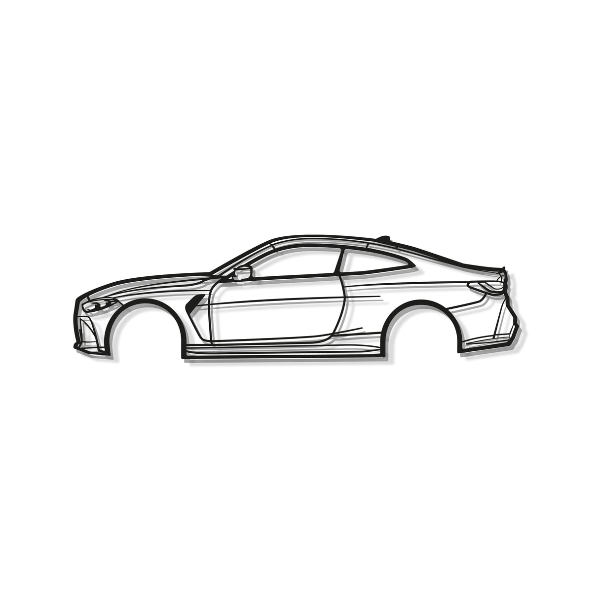 2022 G82 M4 Metal Car Wall Art - MT0786