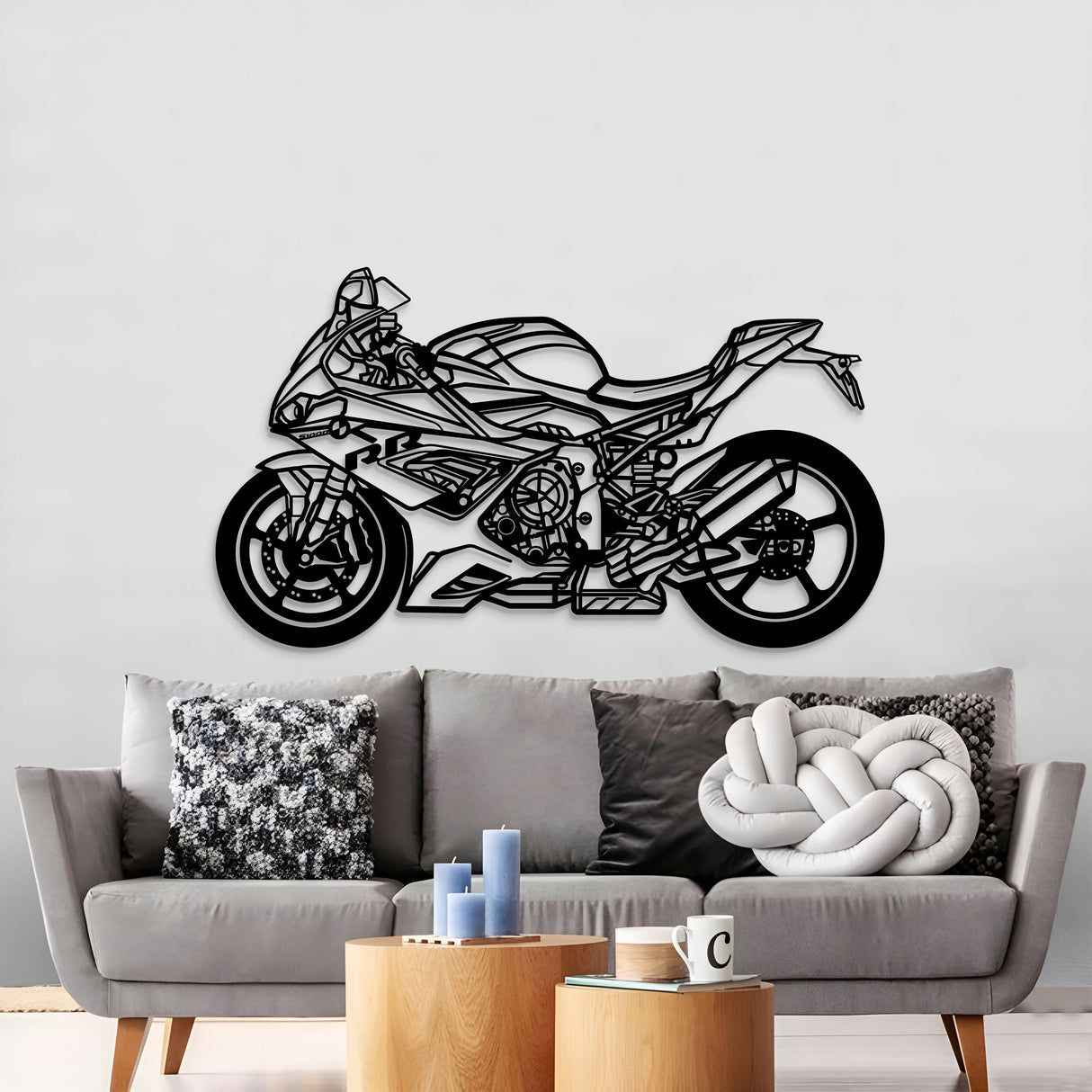 2022 S1000RR Metal Motorcycle Wall Art - MT1386