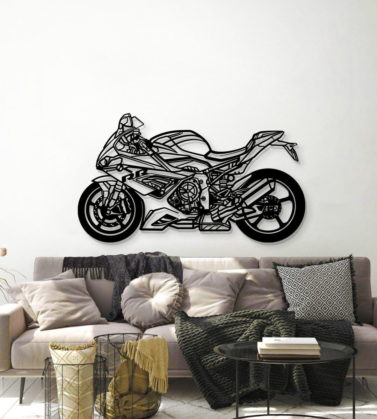 2022 S1000RR Metal Motorcycle Wall Art - MT1386