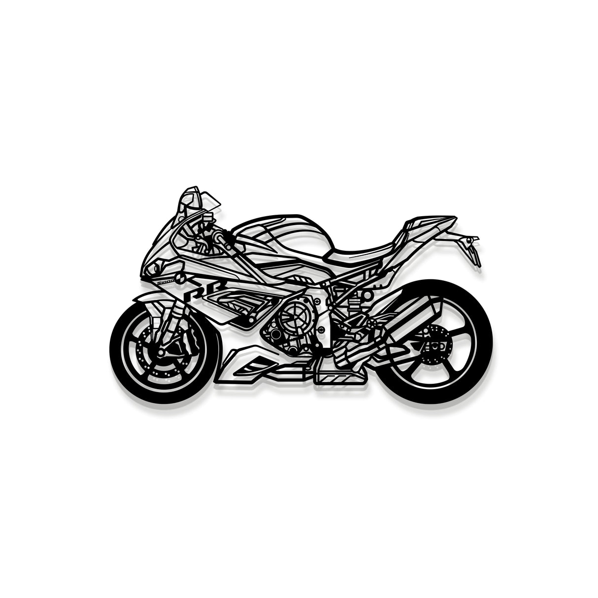 2022 S1000RR Metal Motorcycle Wall Art - MT1386