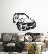 2022 X5 M Perspective Metal Car Wall Art - MT1240