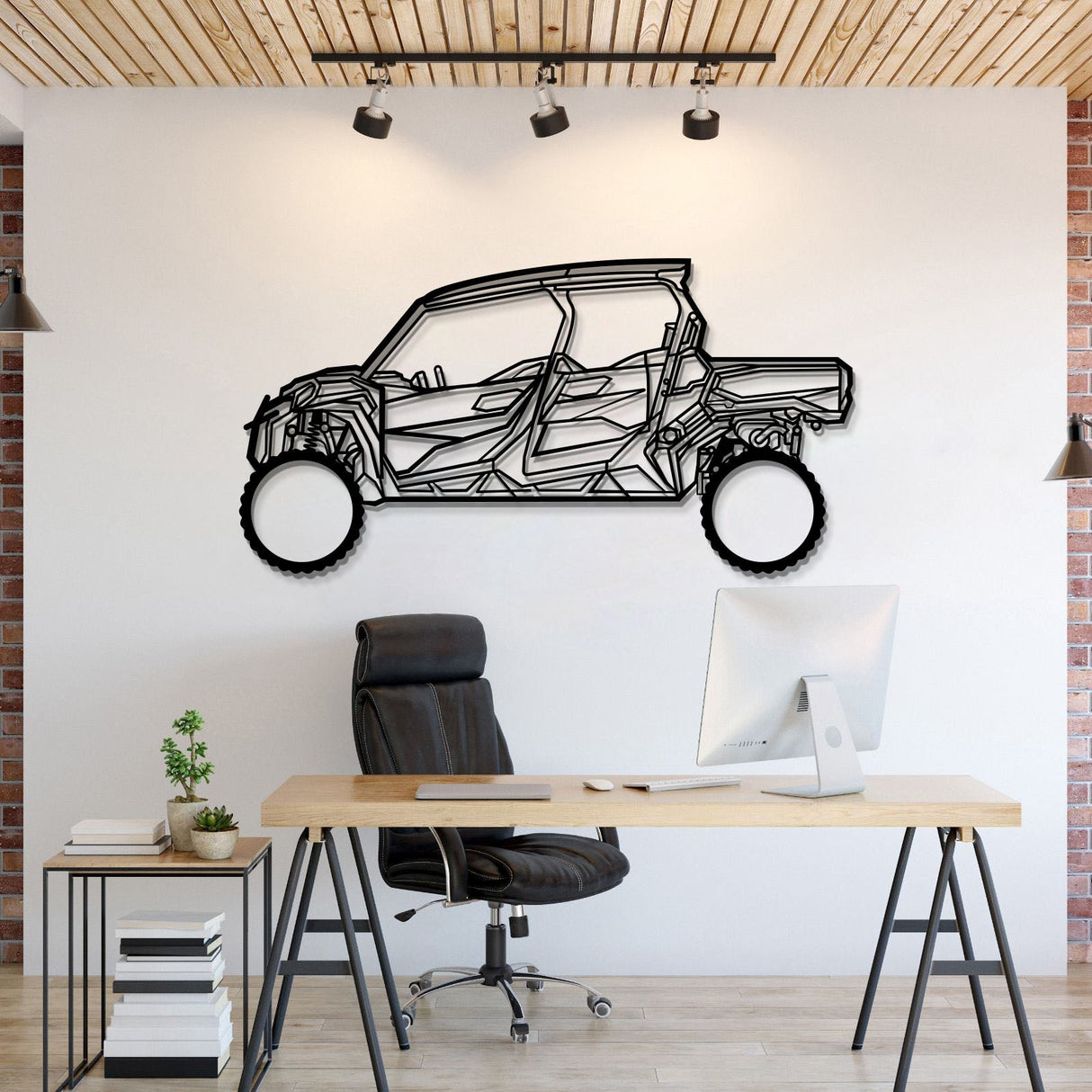 2022 Commander Metal Car Wall Art - MT1201