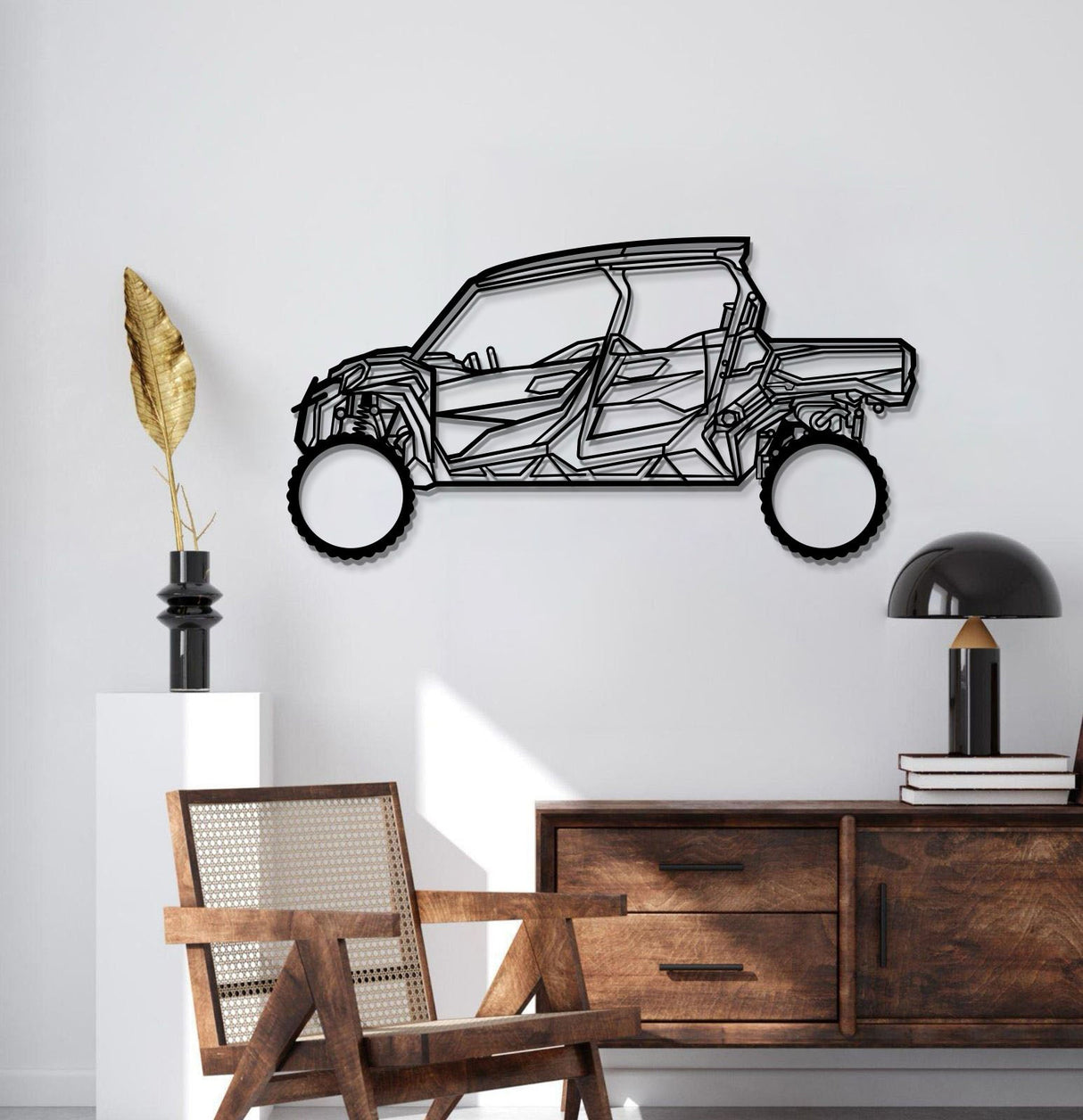 2022 Commander Metal Car Wall Art - MT1201