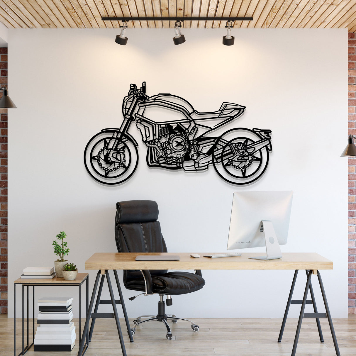 2022 700 CL X Metal Motorcycle Wall Art - MT1389