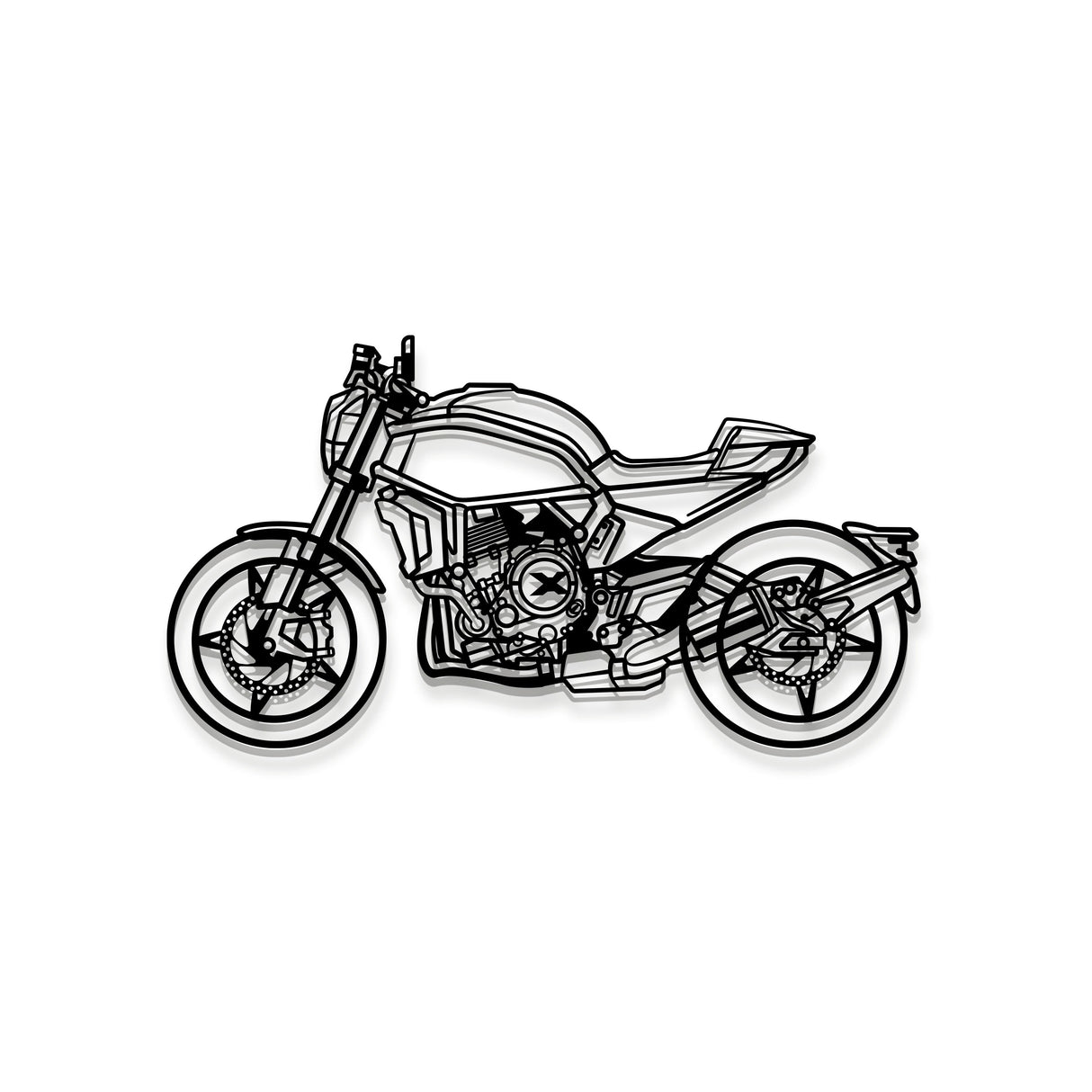 2022 700 CL X Metal Motorcycle Wall Art - MT1389