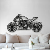 2022 Diavel 1260 S Metal Motorcycle Wall Art - MT1394