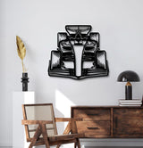 Formula 1 2022 Front View Metal Car Wall Art - MT0976