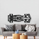 Formula 1 2022 Top View Horizontal Metal Car Wall Art - MT0979