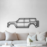 2022 Bronco Raptor Metal Car Wall Art - MT0776