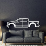 2022 F-150 Raptor 3rd Gen Metal Car Wall Art - MT0782