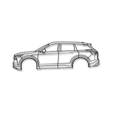 2022 QX60 2nd Gen (L51) Metal Car Wall Art - MT0808