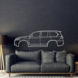 2022 LX 4th Gen Metal Car Wall Art - MT0794