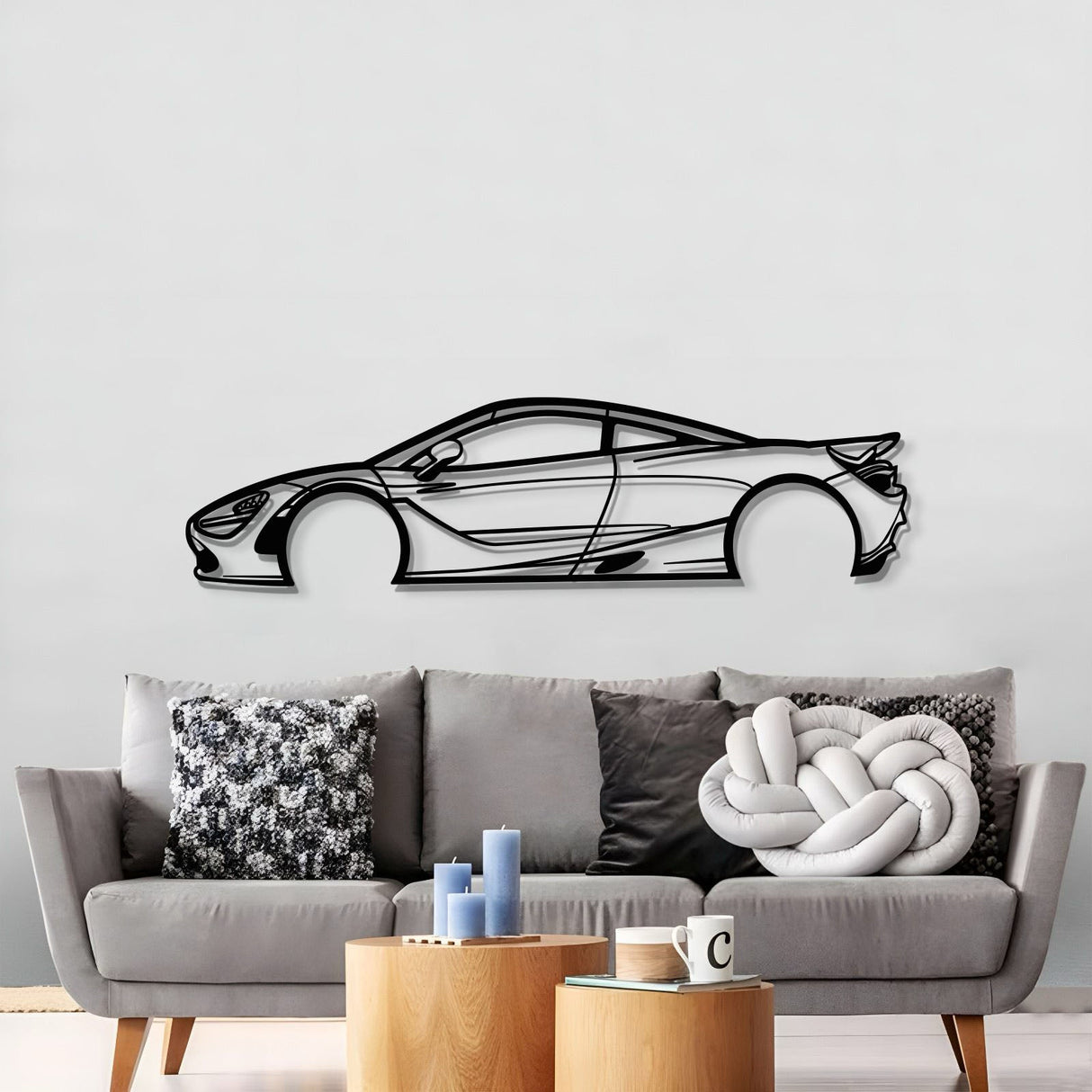 2022 720S Performance Metal Car Wall Art - MT0773