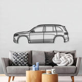 2022 EQB SUV X243 (1st Gen) Metal Car Wall Art - MT0779