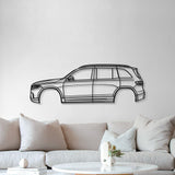 2022 EQB SUV X243 (1st Gen) Metal Car Wall Art - MT0779