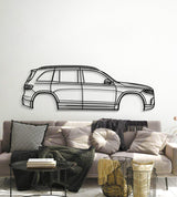 2022 EQB SUV X243 (1st Gen) Metal Car Wall Art - MT0779