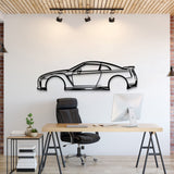 Nissan GTR R35 Metal Car Wall Art - MT1064