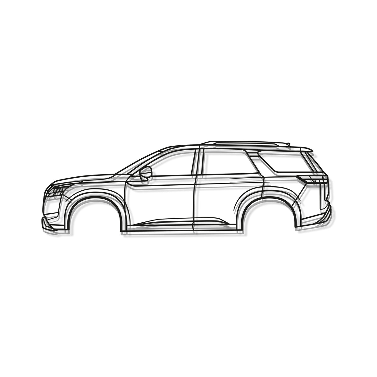 2022 Pathfinder 5th Gen Metal Car Wall Art - MT0804