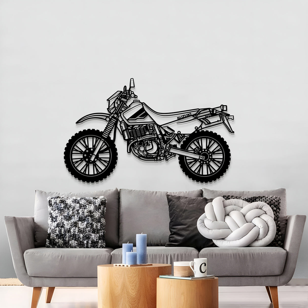 2022 DR650S Metal Motorcycle Wall Art - MT1414